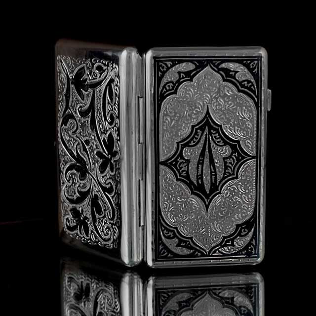 Портсигар женский «Мадам» Портсигар женский «Мадам» для длинных сигарет
