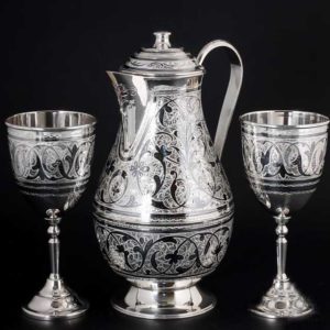 Серебряные сервизы для вина
