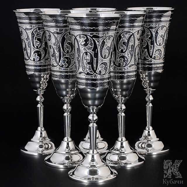 Шесть фужеров «Екатерина» Шесть фужеров «Екатерина»