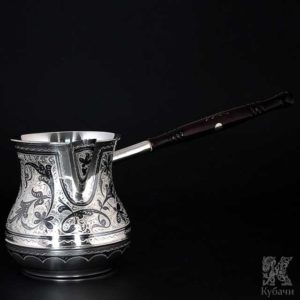 Серебряная турка (джезва) «Компания»
