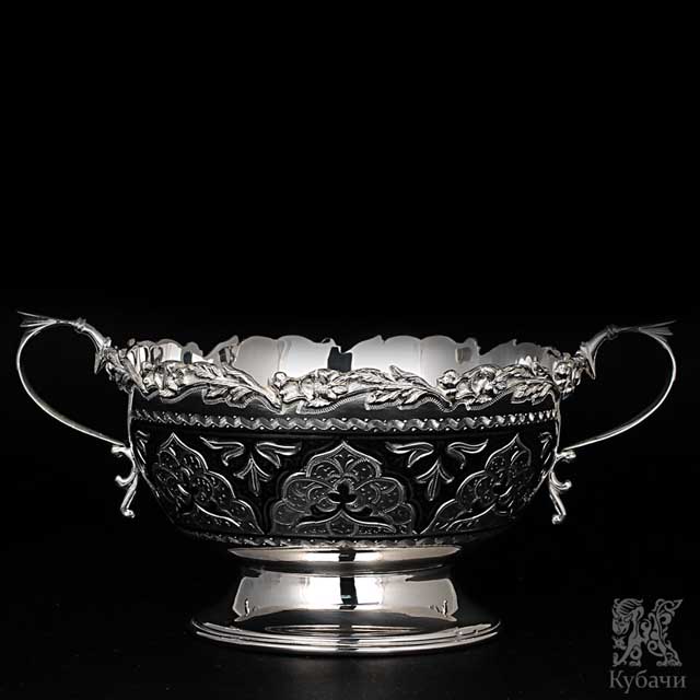 Конфетница с двумя ручками «Сахарок» Конфетница с двумя ручками «Сахарок»