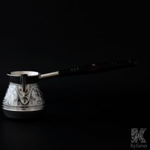 Турка (джезва) серебряная «Бодрое утро»